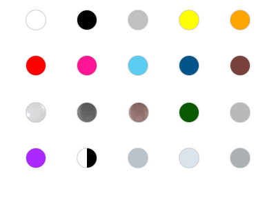 Available product colors
